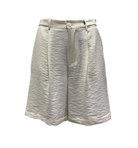 Bermuda bustino regolabile misto lino