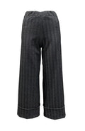 Pantalone piegone spigato
