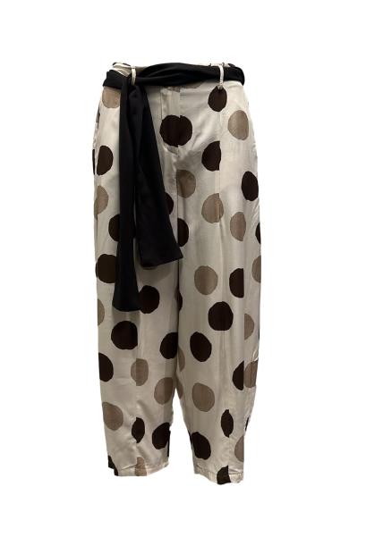 Pantalone balloon pois