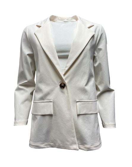 Giacca 1 bottone punto milano