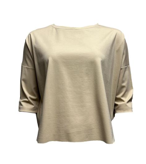 Maglia viscosa dietro lungo