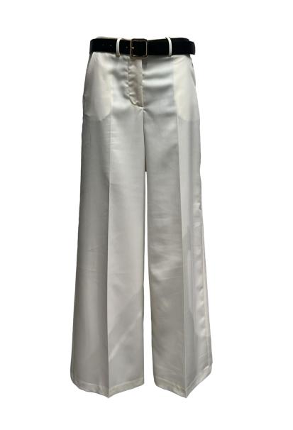 Pantalone palazzo cintura cotone