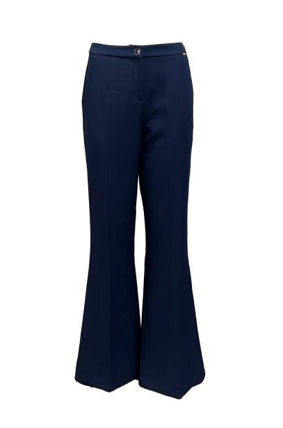 Pantalone zampa bottone