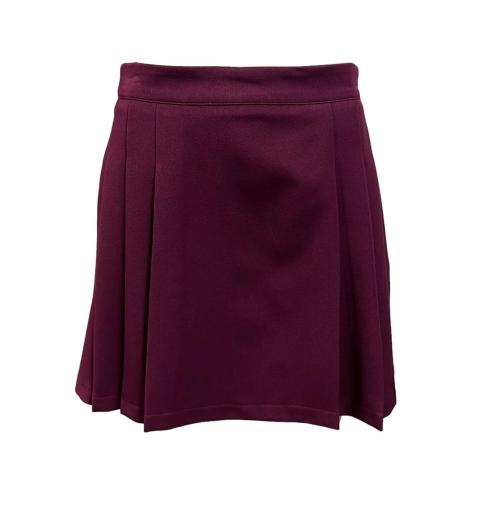 Gonna pieghe mano lana