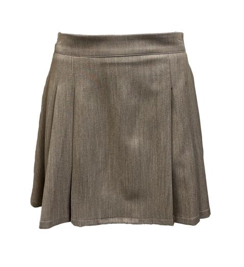 Gonna pieghe mano lana