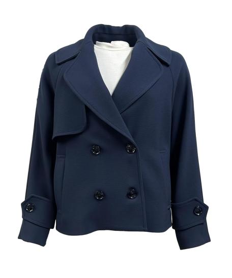 Cappotto corto raglan