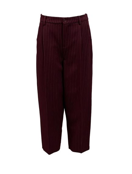 Pantalone pattine dt gessato