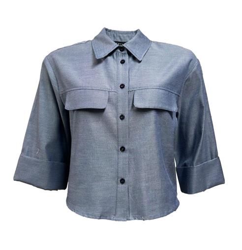 Camicia pattine cotone