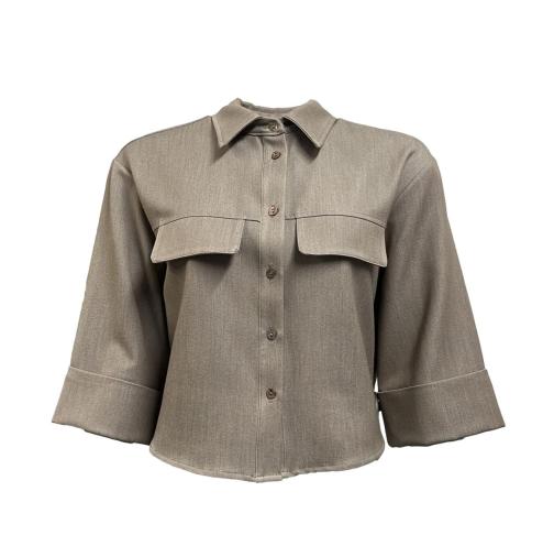 Camicia corta pattine manolana