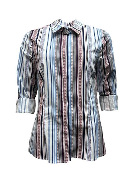 Camicia abb nascosta fantasia