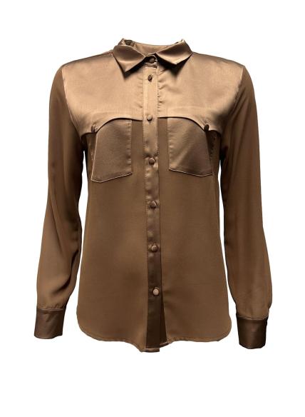 Camicia grg carrè su tk raso