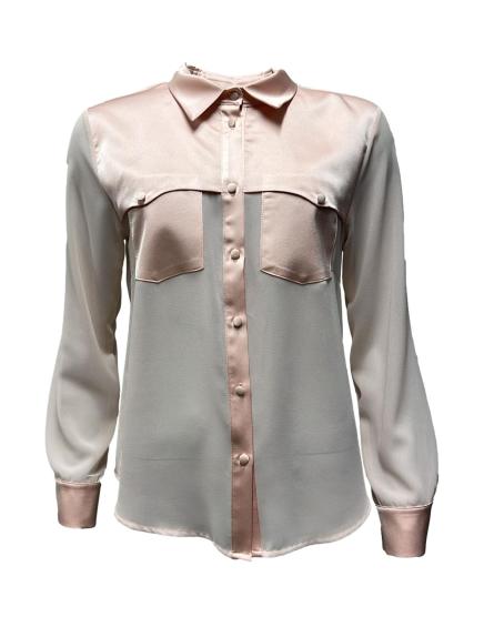 Camicia grg carrè su tk raso