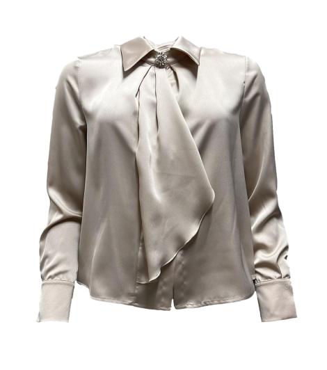 Camicia sciabo' bottone gioiello
