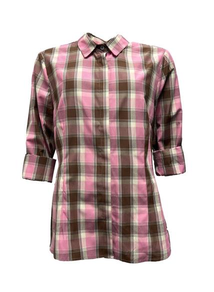 Camicia curvy quadri