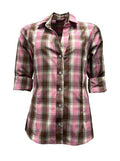 Camicia quadri scollatura