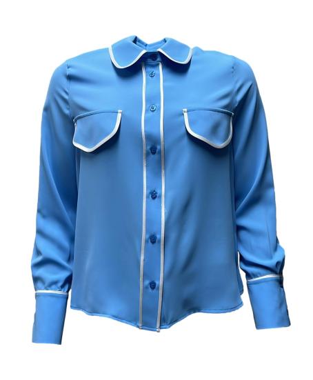 Camicia pattine rif. contrasto