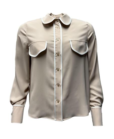 Camicia pattine rif. contrasto