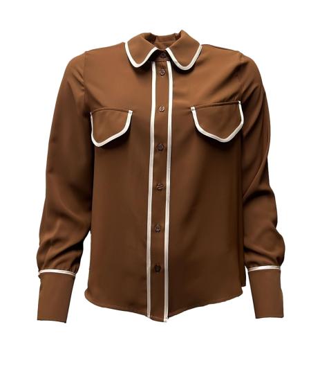 Camicia pattine rif. contrasto