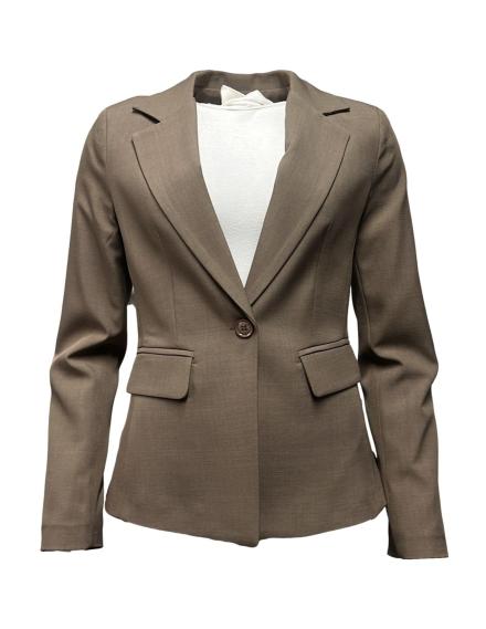 Giacca pattine bottoni polsi