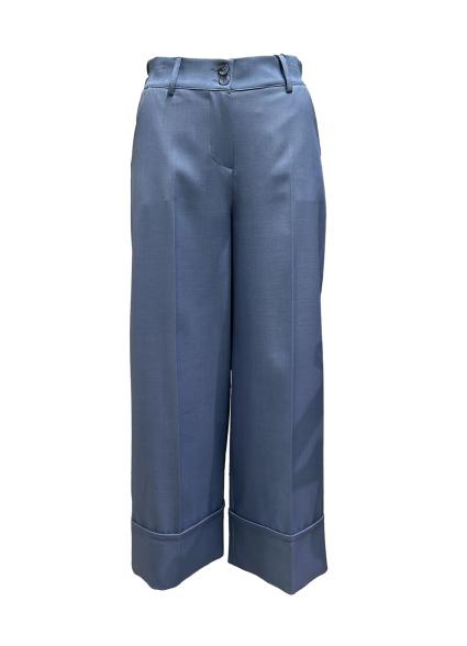 Pantalone risvolto 2 bottoni
