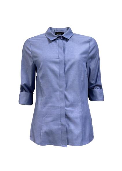 Camicia abbottonatura nascosta
