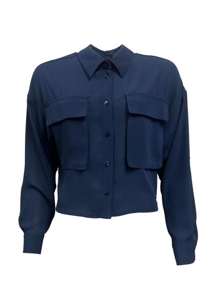 Camicia tasche pattine