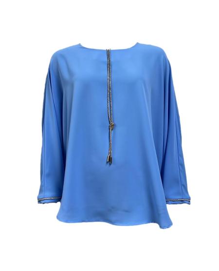 Casacca curvy collana oro