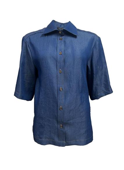 Camicia tencel over