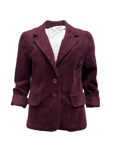 Giacca pattine velluto