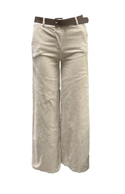 Pantalone palazzo velluto