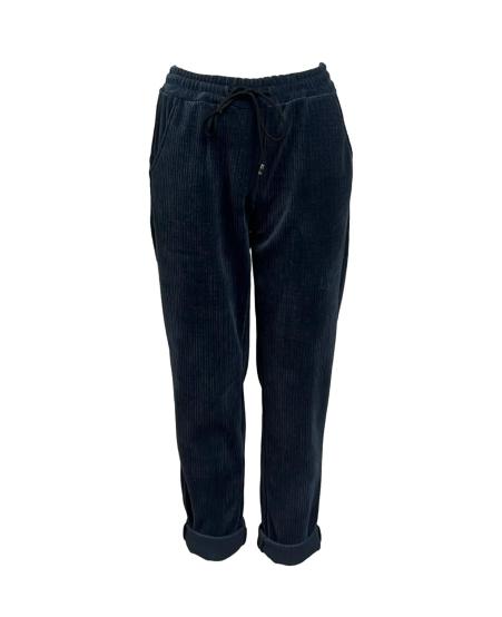 Pantalone costa velluto