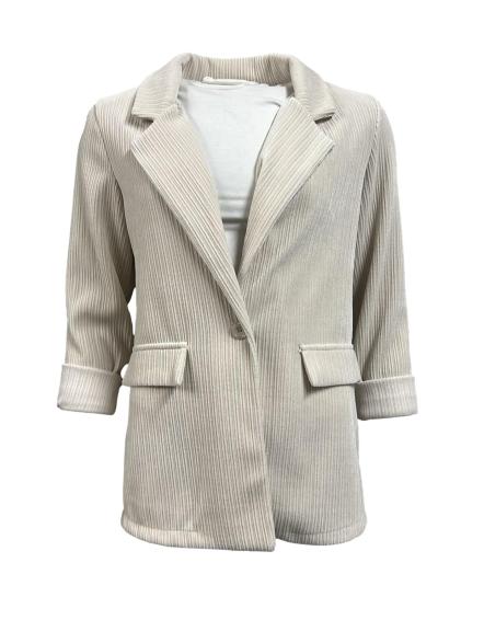 Giacca costine velluto