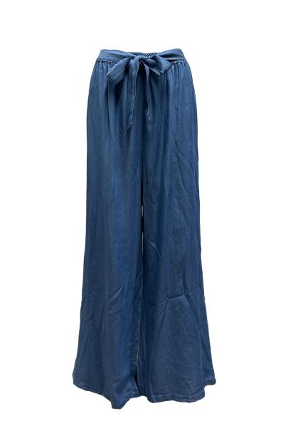 Pantalone palazzo fiocco chambre