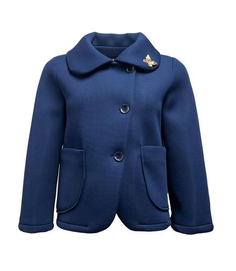 Scuba corto spilla farfalla