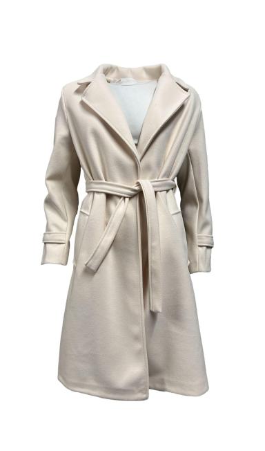 Cappotto revers cintura