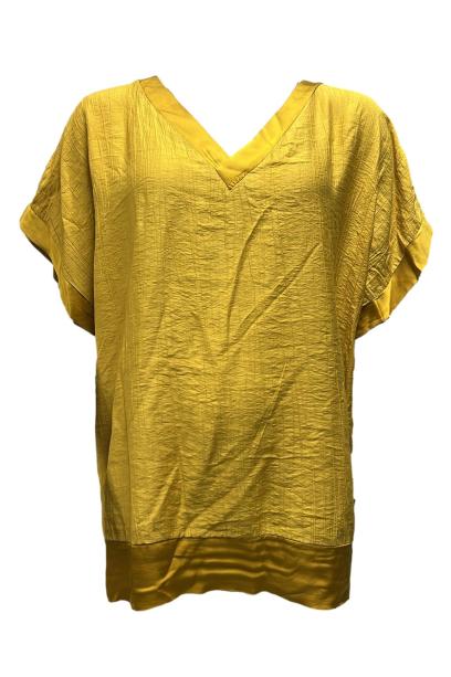 Maglia ampia scollo raso