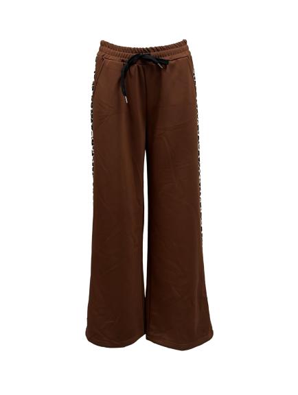 Pantalone felpa fascia macula