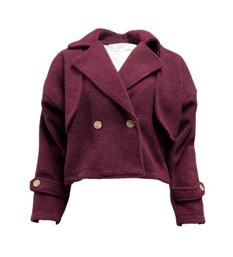 Cappotto corto lana cotta