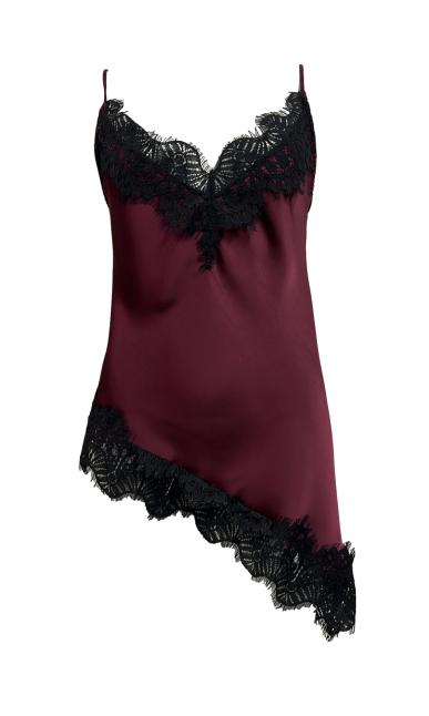 Top asimmetrico pizzo