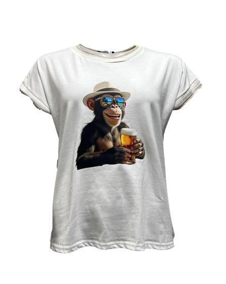T-shirt scimmia
