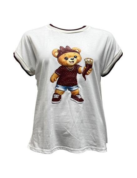 T-shirt teddy corno