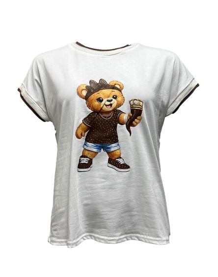 T-shirt teddy corno