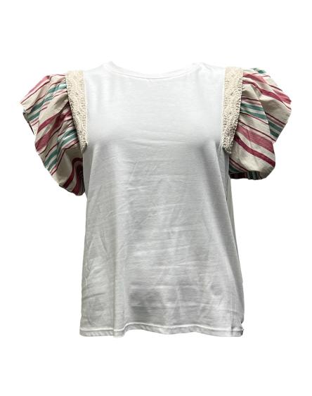 T-shirt mk voilant righe