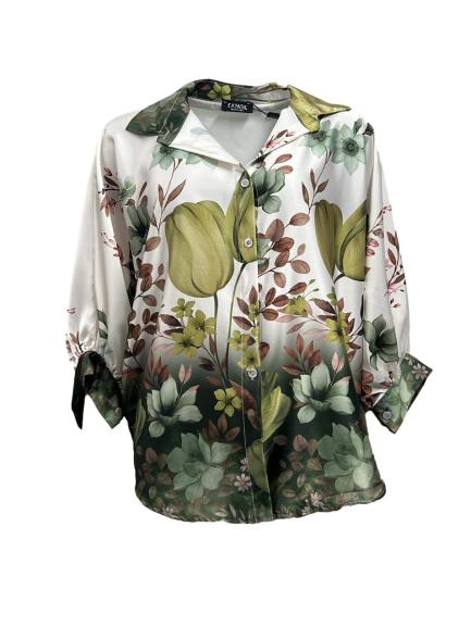 Camicia tulipani