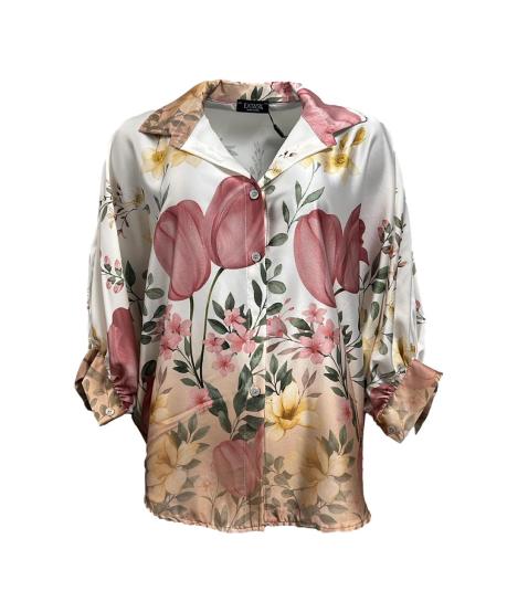 Camicia tulipani