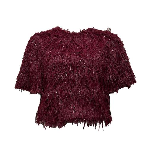 Maglia corta pelo lurex