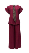 Set casacca foulard pantalone