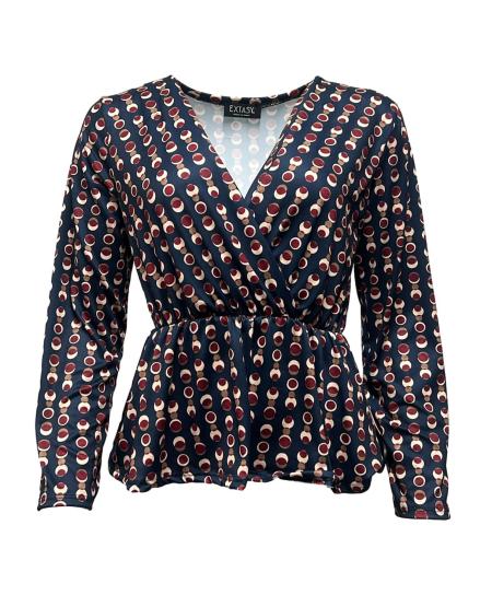 Maglia incrocio balza st. pois