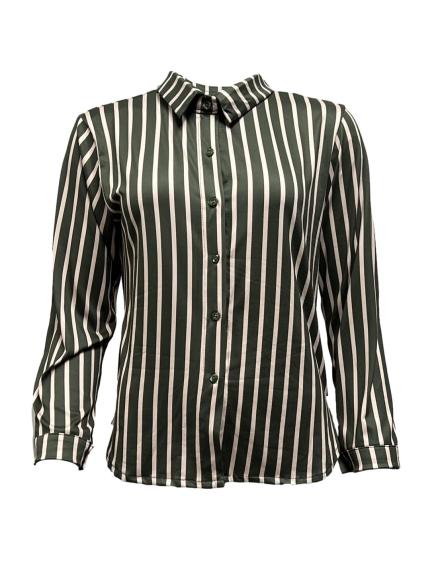 Camicia riga bicolore