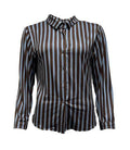 Camicia riga bicolore